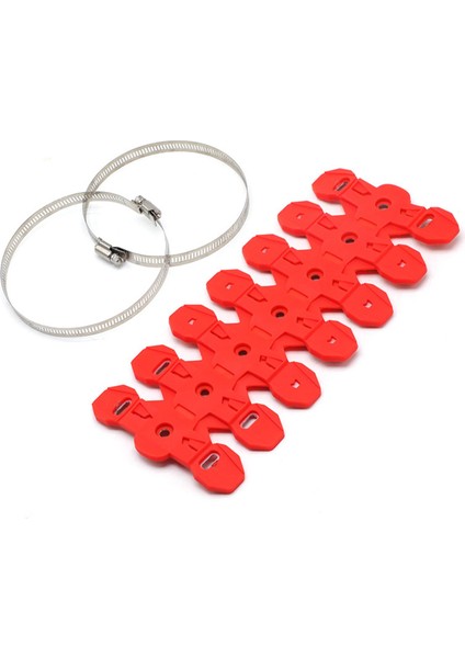 Motosiklet Egzoz Koruyucu Evrensel Motosiklet Aksesuarı Kırmızı (Yurt Dışından) modelleri