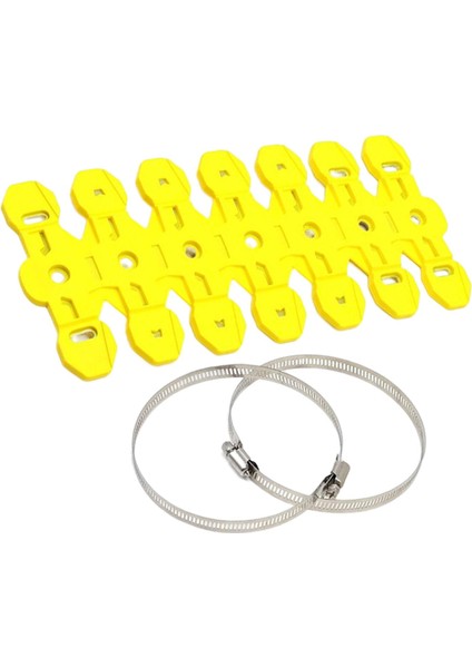 Motosiklet Egzoz Borusu Koruyucu Evrensel Motosiklet Sarı Için Fit (Yurt Dışından)