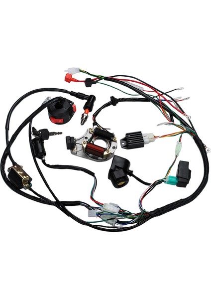Komple Elektrik Demeti Stator Solenoid Rö Cdi (Yurt Dışından)