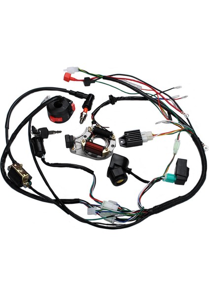 Komple Elektrik Demeti Stator Solenoid Rö Cdi (Yurt Dışından)
