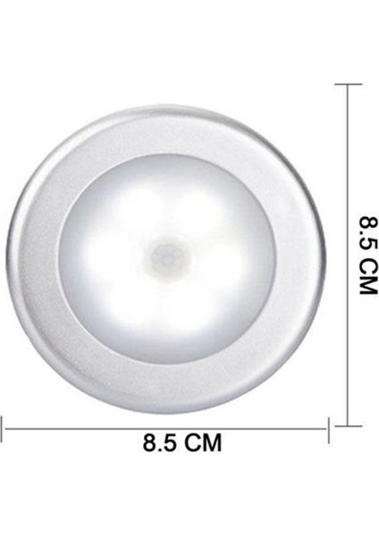 Hareket Sensörlü Otomatik Yanan Şarjlı LED Lamba AL4058