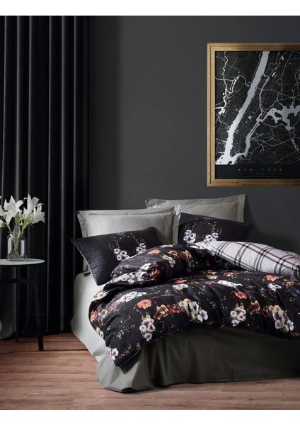 Masculine Ranforce Çift Kişilik Nevresim Takimi Alanis fırsatları