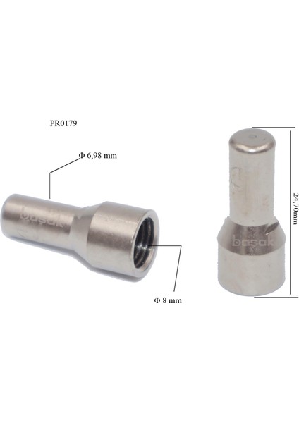 PR0179 S125 Plazma Kesim Elektrodu Trafimet 1 adet fiyatıdır