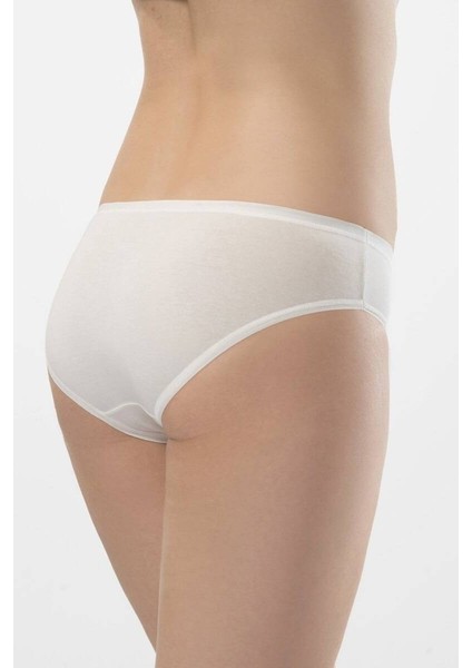 Kadın Likralı 2li Pamuklu Bikini Külot