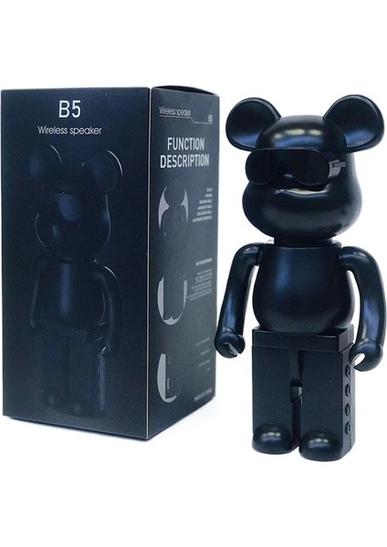 Bluetooth Ses Graffiti Violent Bear Kablosuz Hoparlör Net Ses Kalitesi Taşınabilir Bluetooth Hoparlör (Yurt Dışından)