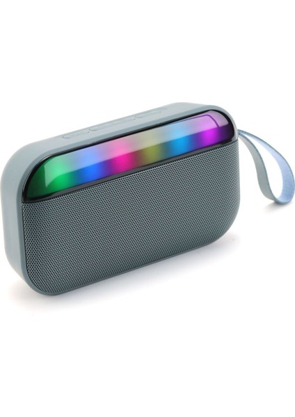 Bluetooth Hoparlör Ağır Atmosfer LED Renkli Işıklar Küçük Hoparlör (Yurt Dışından)