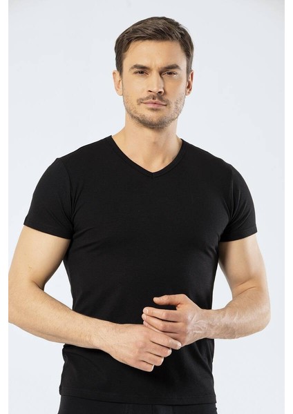 Erkek T-shirt V Yaka fiyatları