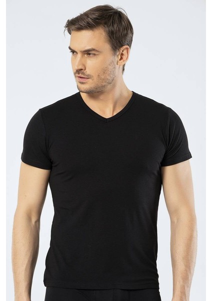 Erkek T-shirt V Yaka modelleri