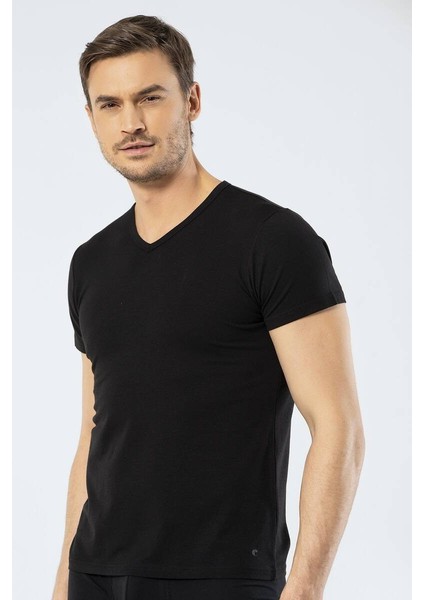 Erkek T-shirt V Yaka fırsatları