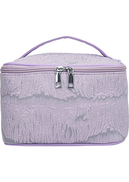 Yj Kadın Büyük Kapasiteli Moda Kozmetik Çantası Taşınabilir Kozmetik (Yurt Dışından)