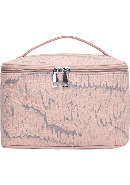 Yj Kadın Büyük Kapasiteli Moda Kozmetik Çantası Taşınabilir Kozmetik (Yurt Dışından)