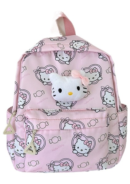 Yj Çocuk Okul Çantası Karikatür Anaokulu Sevimli Erkek ve Kız Sırt Çantası (Yurt Dışından)