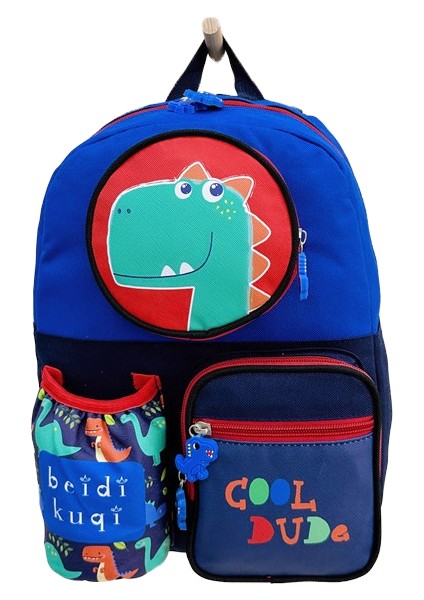 Yj Yeni Çocuk Okul Çantası Anaokulu Erkek Karikatür Karikatür Sırt Çantası Küçük ve Orta Sınıf Sırt (Yurt Dışından)