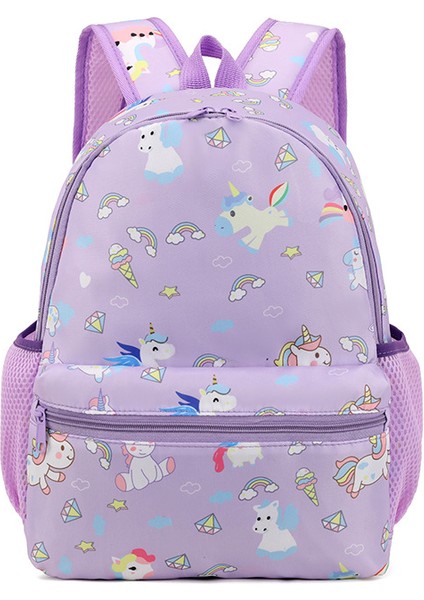 Yj Çocuk Okul Çantaları Anaokulu Karikatür Animasyon Erkek ve Kız Eğlence Seyahat (Yurt Dışından)