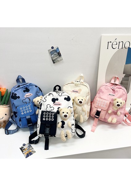 Yj Yeni Ayı Çocuk Çantası Anaokulu Erkek ve Kadın Bebek Sevimli Karikatür Küçük Okul Çantası Çocuklar (Yurt Dışından) modelleri