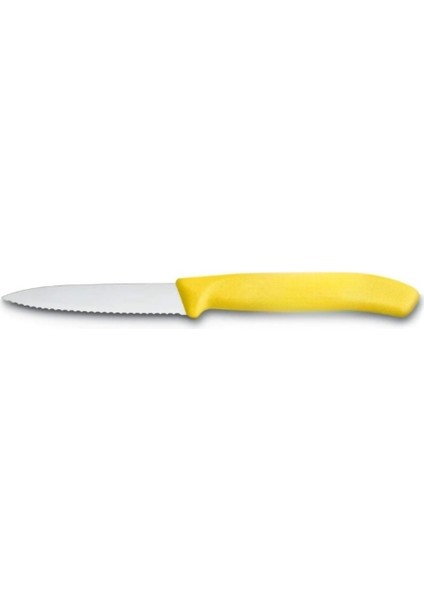 Sarı Sebze Bıçağı Tırtıklı (8 Cm) fiyatları