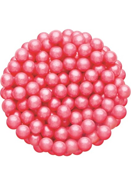 Sprinkles Pembe 8 mm Boncuk Şeker 70 gr