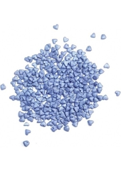 Mini Lila Soft Kalp Sprinkles Şeker 70 gr