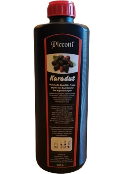 Meyve Püresi Karadut 1000 gr