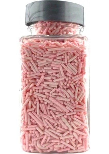 Metalik Çubuk Şeker Bebe Pembe
