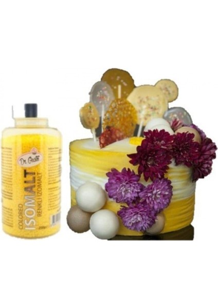 Sarı Dekor Şeker 250 gr