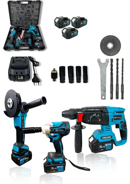 Süper 3'lü Set Hilti-Torklu-Spiral