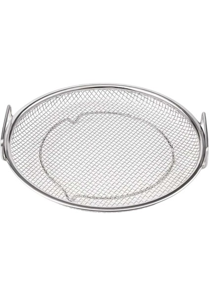 Yuvarlak Cips Derin Kızartma Sepetleri Erişte Için Saplı Kevgir ile Kızartma Sepeti 19CM (Yurt Dışından)