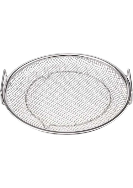 Yuvarlak Cips Derin Kızartma Sepetleri Erişte Için Saplı Kevgir ile Kızartma Sepeti 19CM (Yurt Dışından)