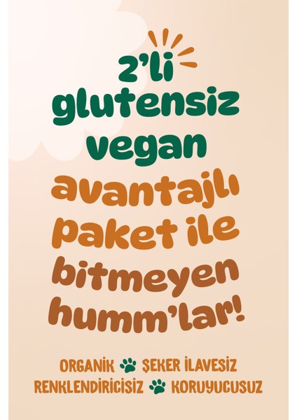 - Organik Glutensiz Vegan Muzlu Atıştırmalık Paketi - 2 Adet (2 Çeşit) modelleri