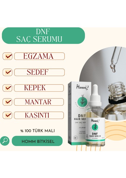 Homm Lıfe Dnf Saç Serumu 30 ml