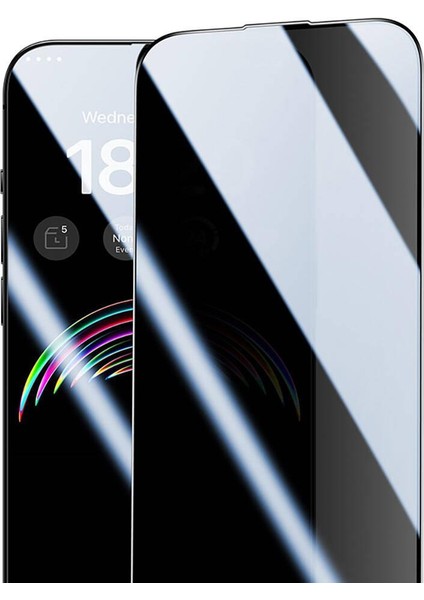 Apple iPhone 15 Pro Max Uyumlu 9d Full Cover Privacy Gizleyen Temperli Cam Ekran Koruyucu fırsatları