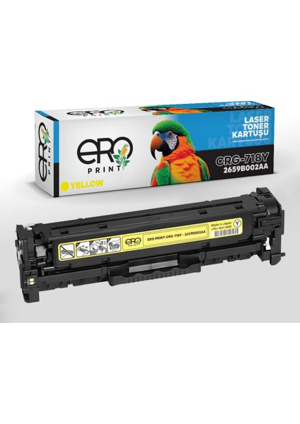 Canon i-SENSYS LBP7210Cdn Sarı Muadil Toner