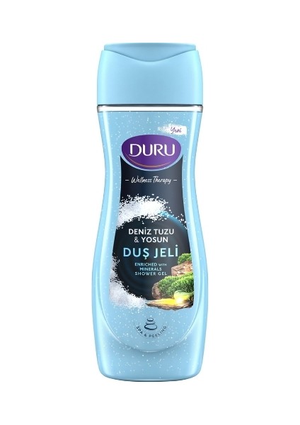 Duş Jeli 450 Ml. Deniz Tuzu & Yosun (4'lü)