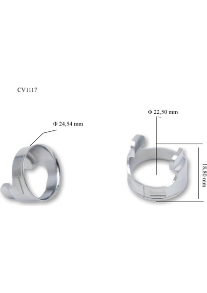 CV1117 CB70 Plazma Kesim Mesafe Aparatı Trafimet 1 adet fiyatıdır