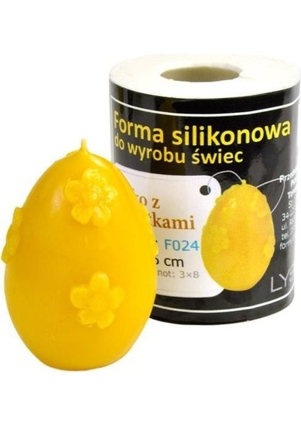 Mum Kalıbı, Papatya Çiçekli Yumurta