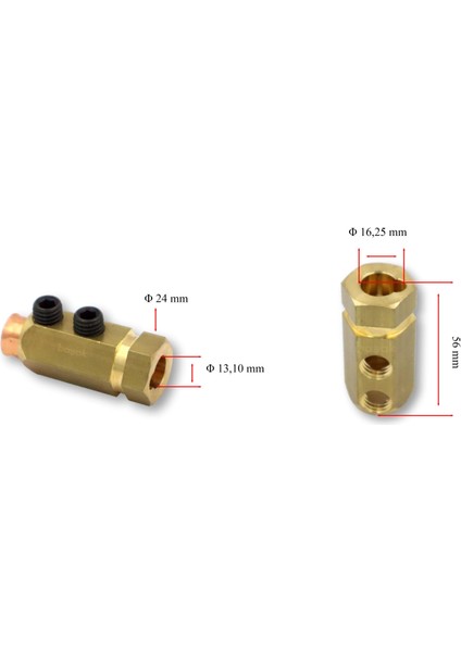 CX0044 70-95 Mm² Kaynak Kablo Bağlantı Fişi Dişi Trafimet fiyatları