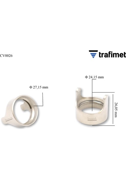 CV0026 S75-A81 Plazma Kesim Mesafe Aparatı Trafimet 1 adet fiyatıdır