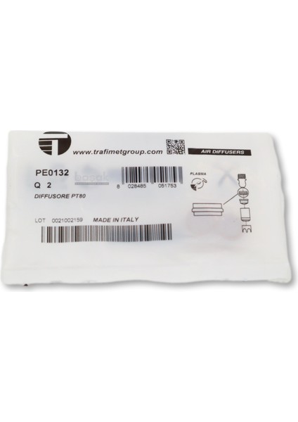 PE0132 PT80 Plazma Kesim Difüzörü (60027) Trafimet 1 adet fiyatıdır