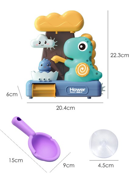 Dinozor Döner Döner Çocuk Banyo Oyuncak (Yurt Dışından) modelleri