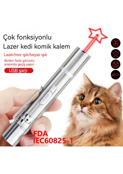 Cingousb Çok Fonksiyonlu Kızılötesi Kedi Alay Çubuğu (Yurt Dışından)