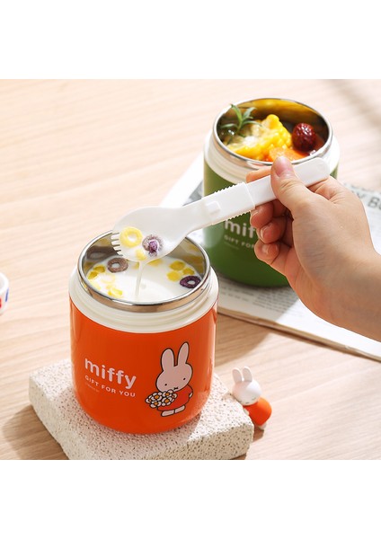 450ML Taşınabilir Paslanmaz Çelik Çorba Bardağı (Yurt Dışından)