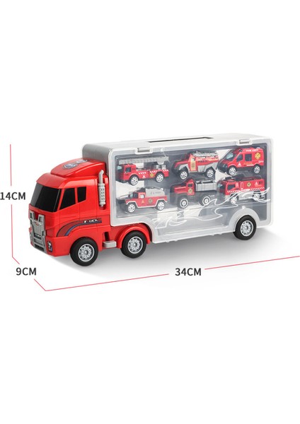 Alaşımlı Saklama Kabı Kamyon Seti Çocuk Oyuncakları (Yurt Dışından) fiyatları