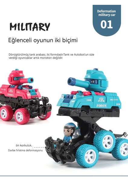 Atış Tankı Oyuncak Arabasını Dönüştürüyor (Yurt Dışından)