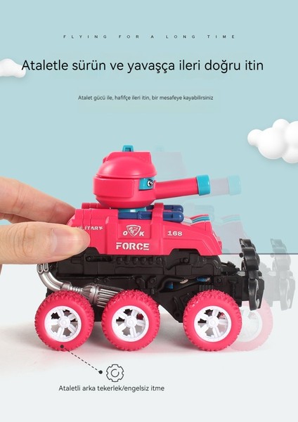Atış Tankı Oyuncak Arabasını Dönüştürüyor (Yurt Dışından)