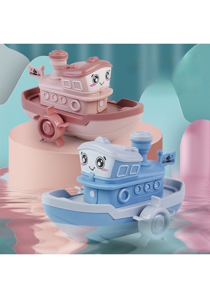 Çocuk Banyosu Oyuncak Teknesi 2 Parça (Yurt Dışından)