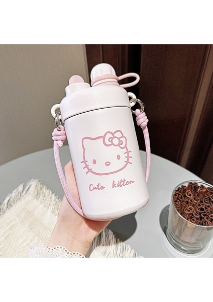Basit Karikatür Çocuk Su Şişesi 550ML (Yurt Dışından)