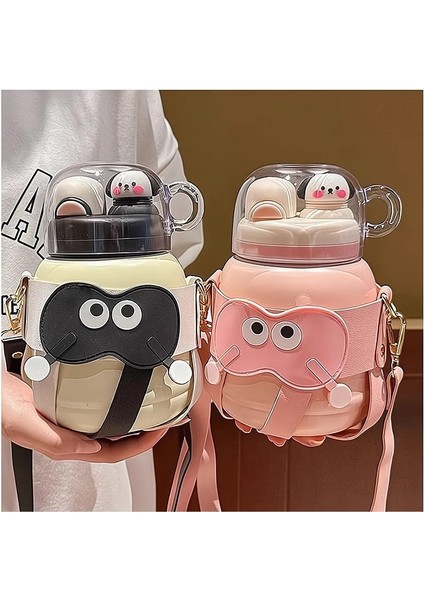 Sevimli Karikatür Çocuk Su Şişesi 900ML (Yurt Dışından)