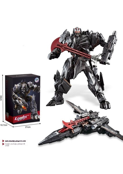 Transformers Uçağı Megatron Karakter Modelini Oluşturuyor (Yurt Dışından)