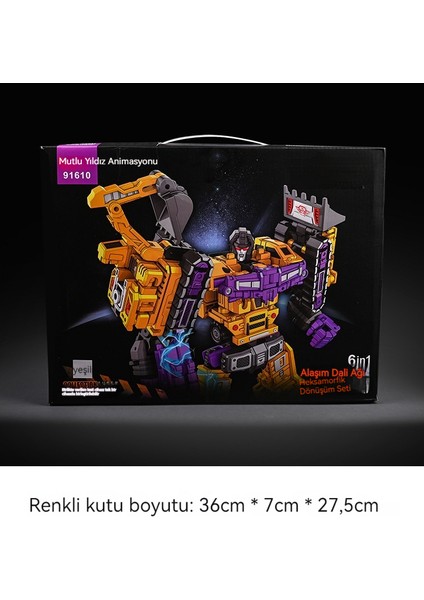 6'sı 1 Arada Transformers Herkül Oyuncak (Yurt Dışından)