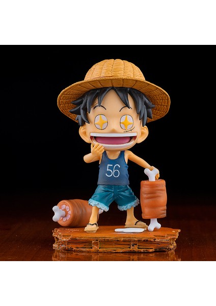 Tek Parça Çocukluk Luffy Karakter Modeli 14CM (Yurt Dışından)